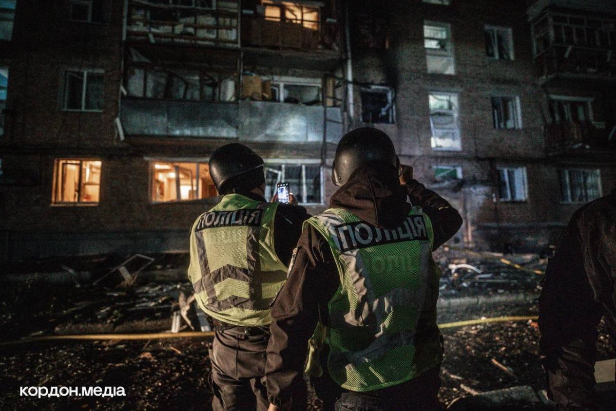 Наслідки атаки на Суми ввечері 10 квітня