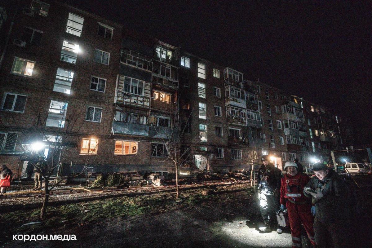 Наслідки атаки на Суми ввечері 10 квітня