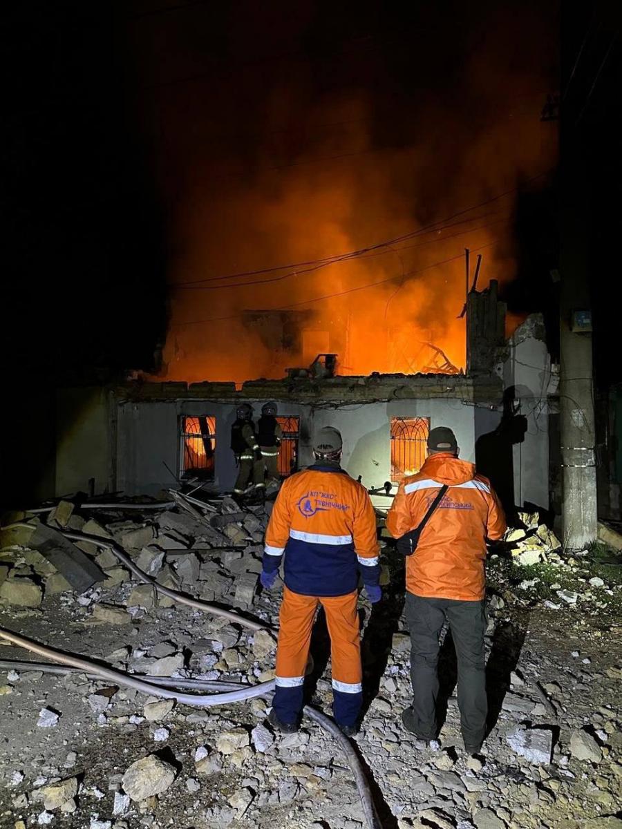 Удар по Одессе 11 апреля