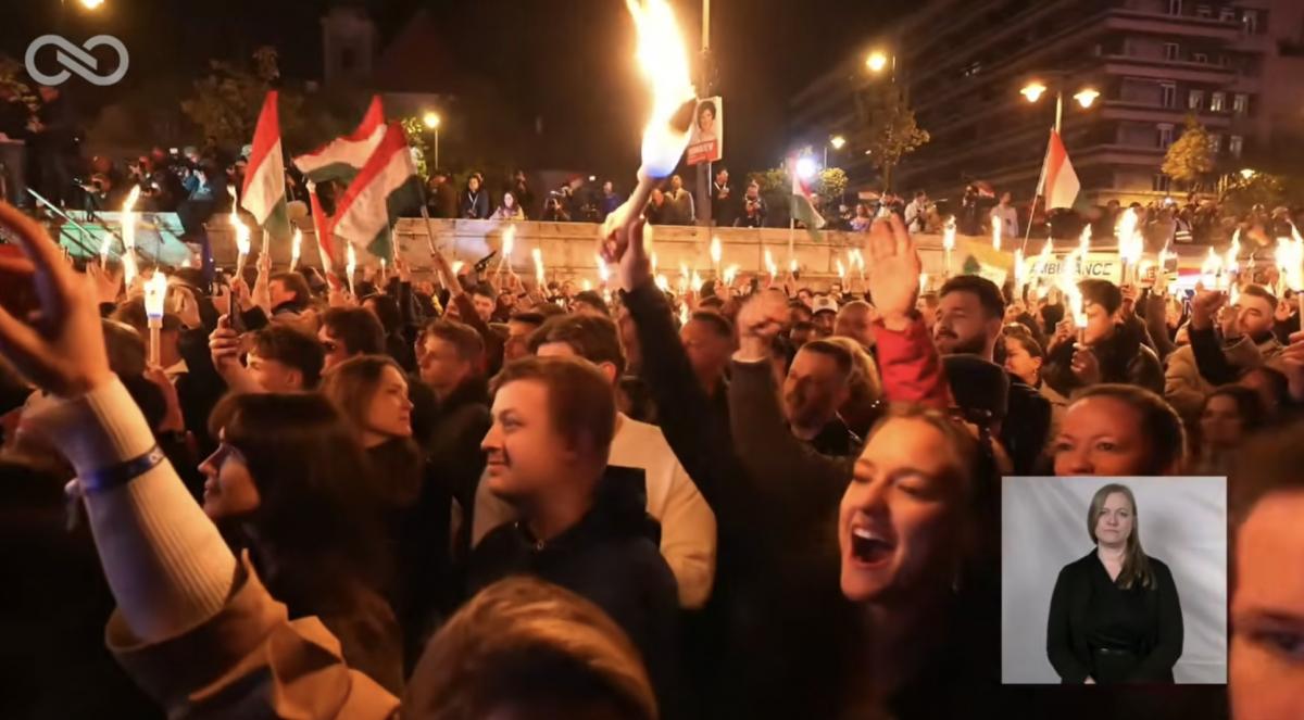 Мадьяр выступил на митинге в Будапеште Мадьяр выступил на митинге в Будапеште