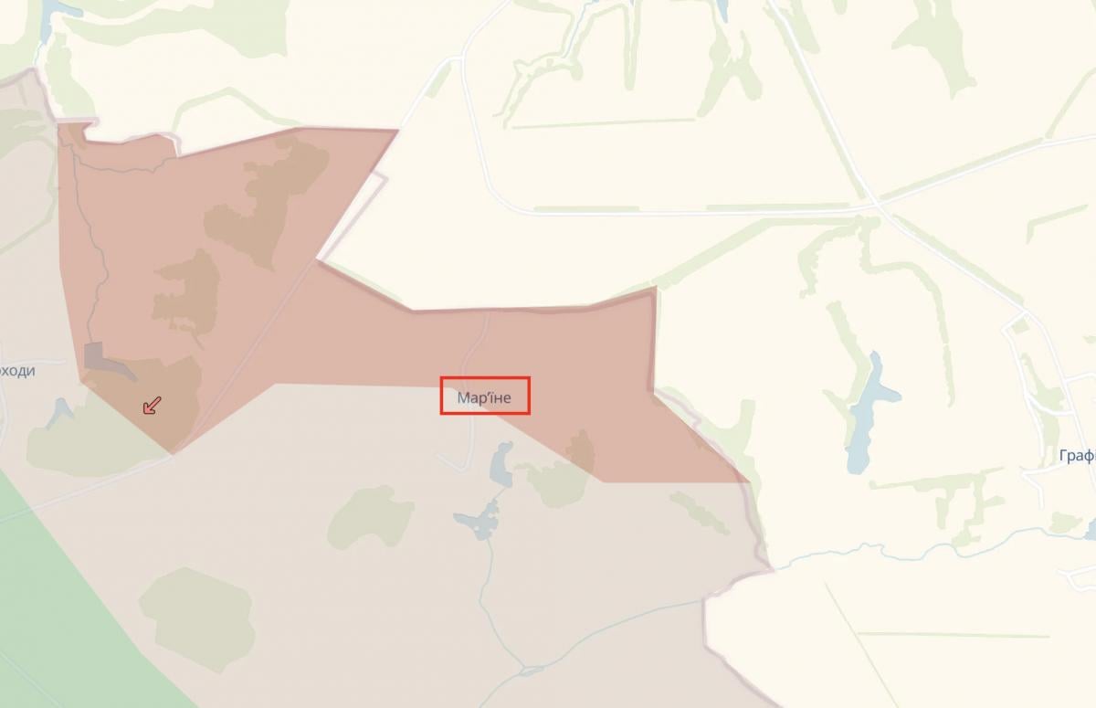 Марьино на карте 