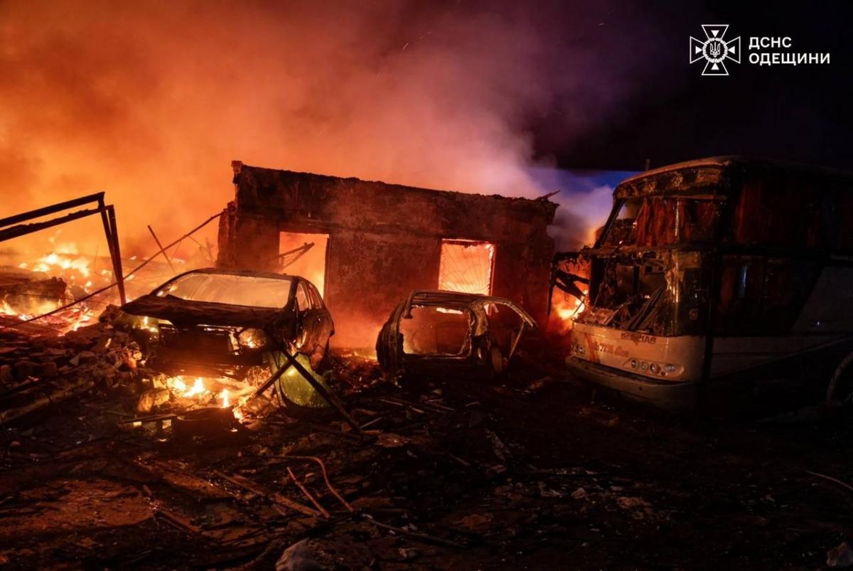 Наслідки атаки РФ на Одеську область Наслідки атаки РФ на Одеську область