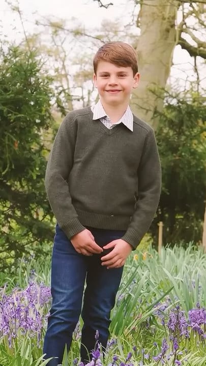 Принцу Луї скоро виповниться 8 років