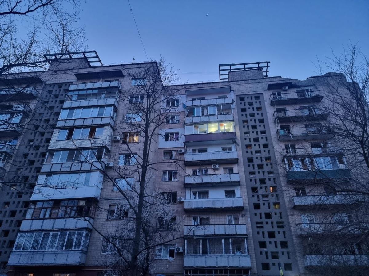 Наслідки удару по Черкасах 14 квітня 2026 року Наслідки удару по Черкасах 14 квітня 2026 року