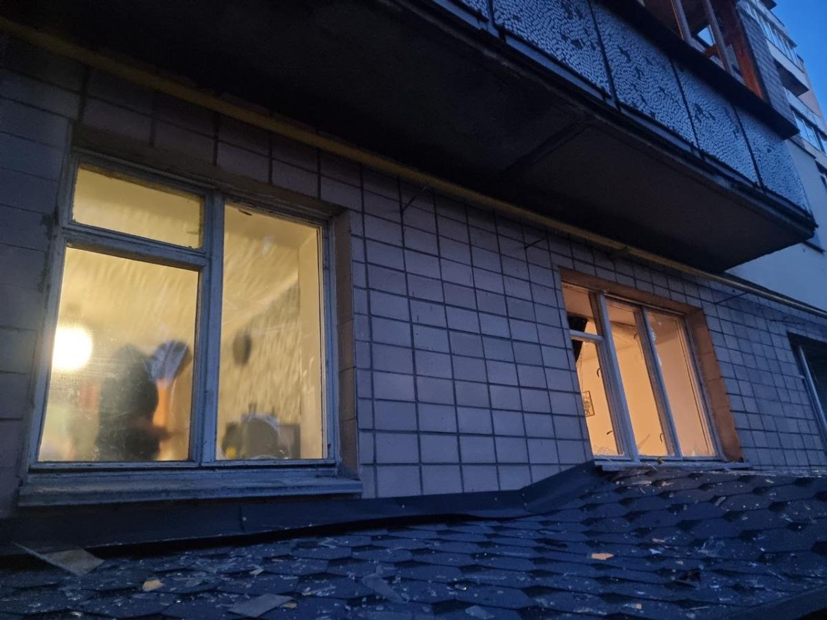 Наслідки удару по Черкасах 14 квітня 2026 року Наслідки удару по Черкасах 14 квітня 2026 року