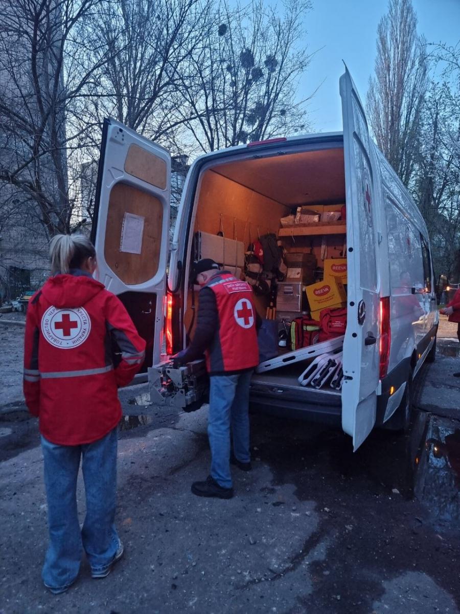 Наслідки удару по Черкасах 14 квітня 2026 року Наслідки удару по Черкасах 14 квітня 2026 року