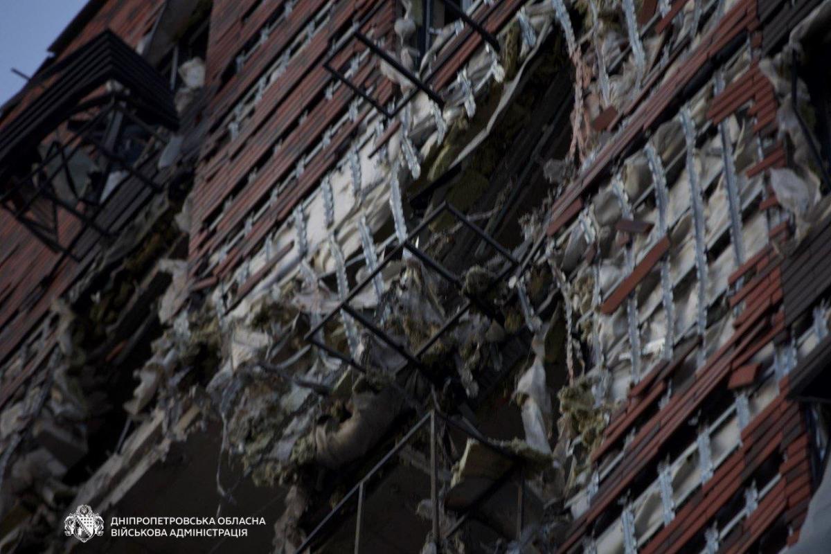 Наслідки атаки на Дніпро 15 квітня 2026