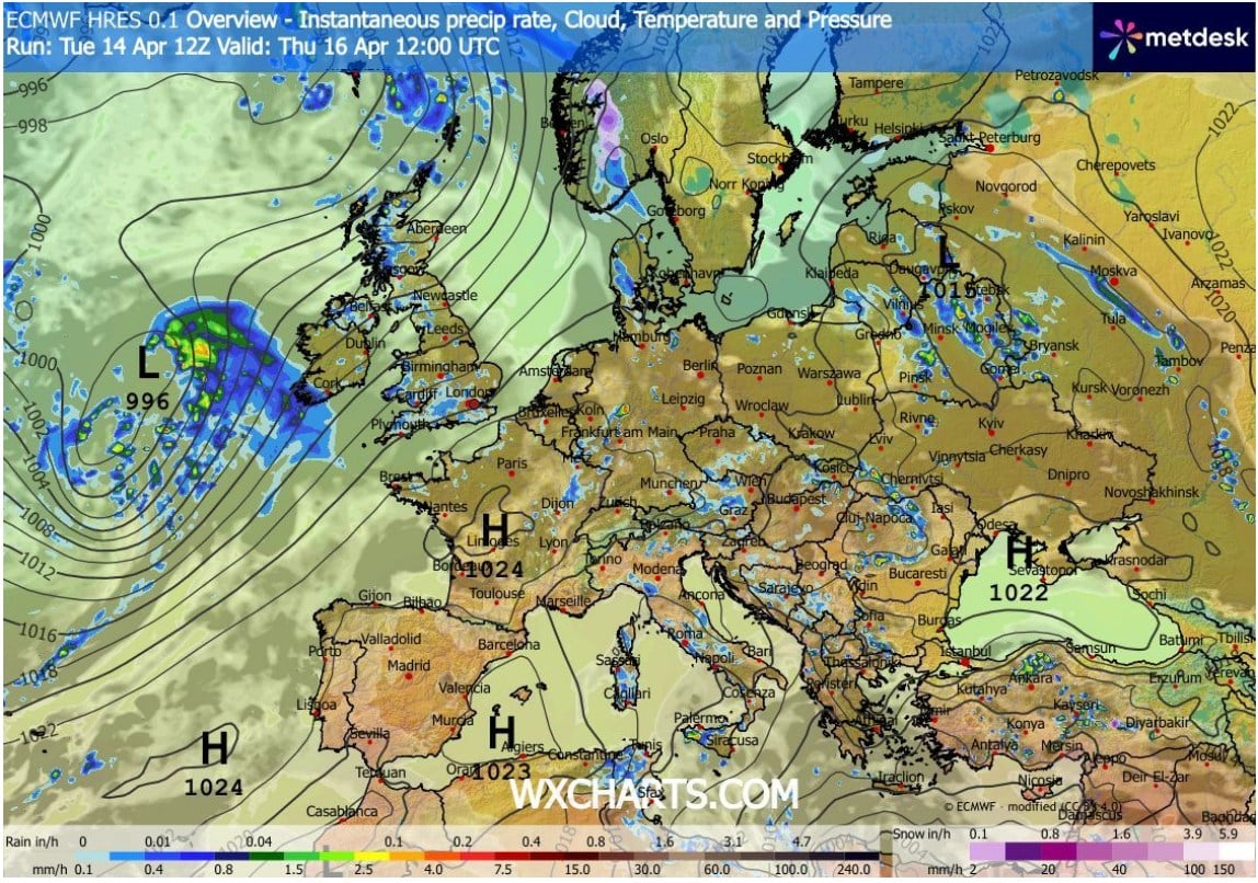 Погода різко зміниться: який регіон України накриють дощі з грозами і коли