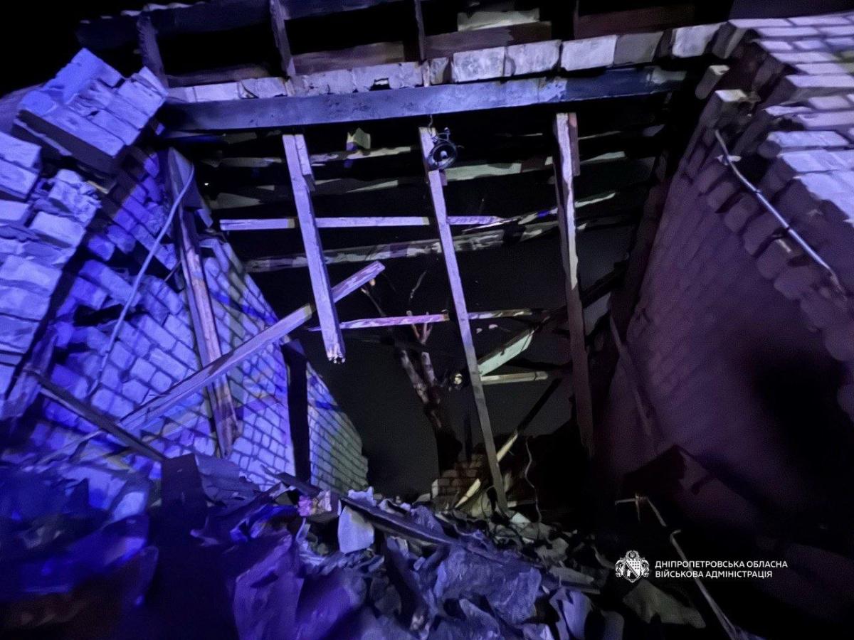 Наслідки атаки на Дніпро 15 квітня Наслідки атаки на Дніпро 15 квітня