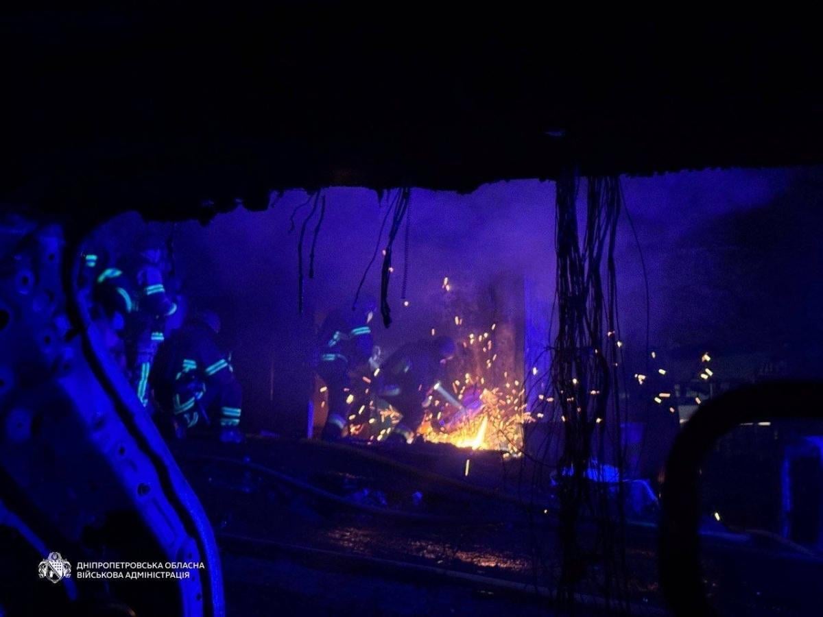 Наслідки атаки на Дніпро 15 квітня Наслідки атаки на Дніпро 15 квітня