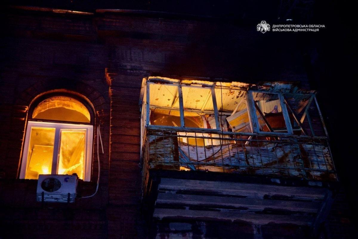 Наслідки атаки на Дніпро 16 квітня 2026