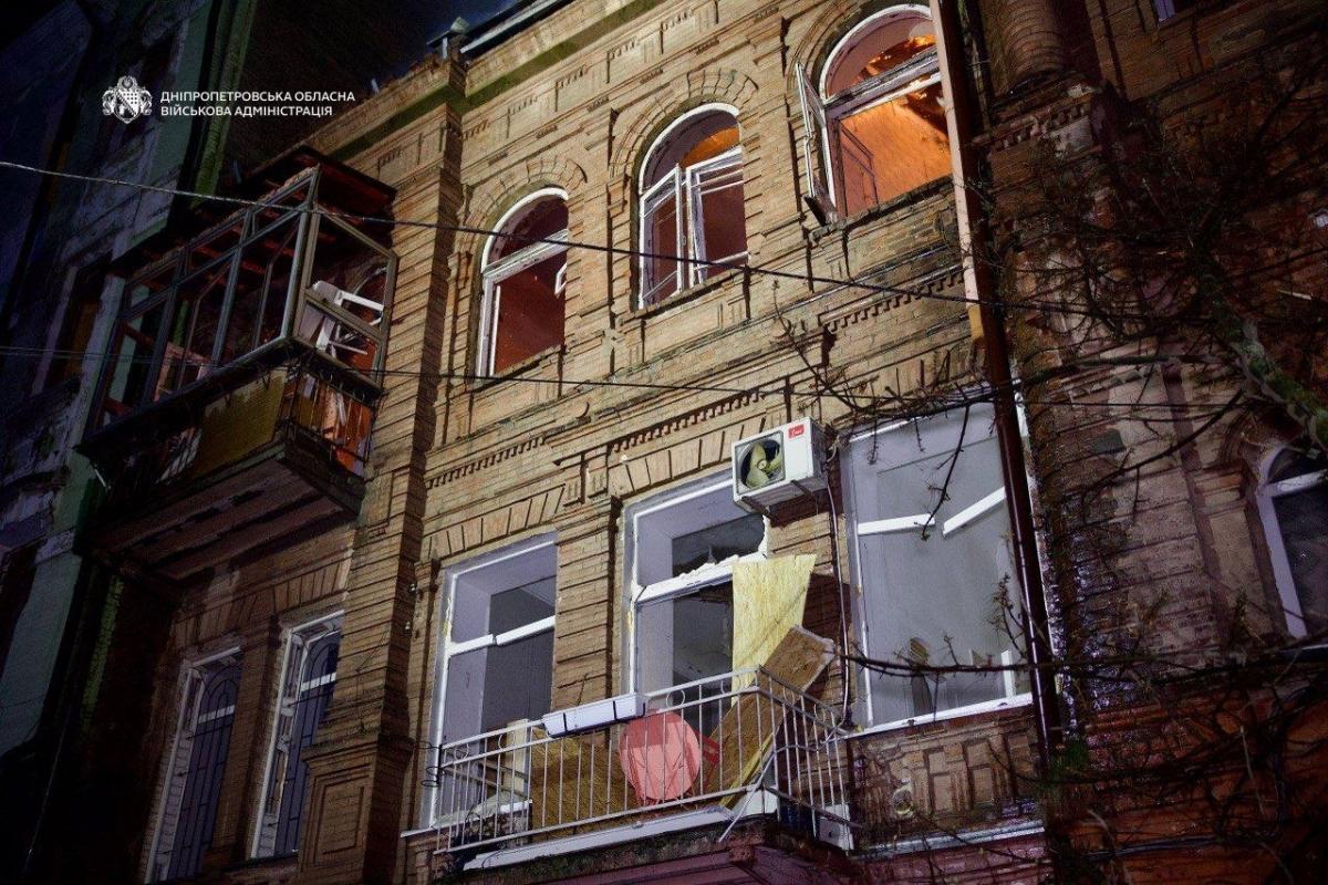 Наслідки атаки на Дніпро 16 квітня 2026