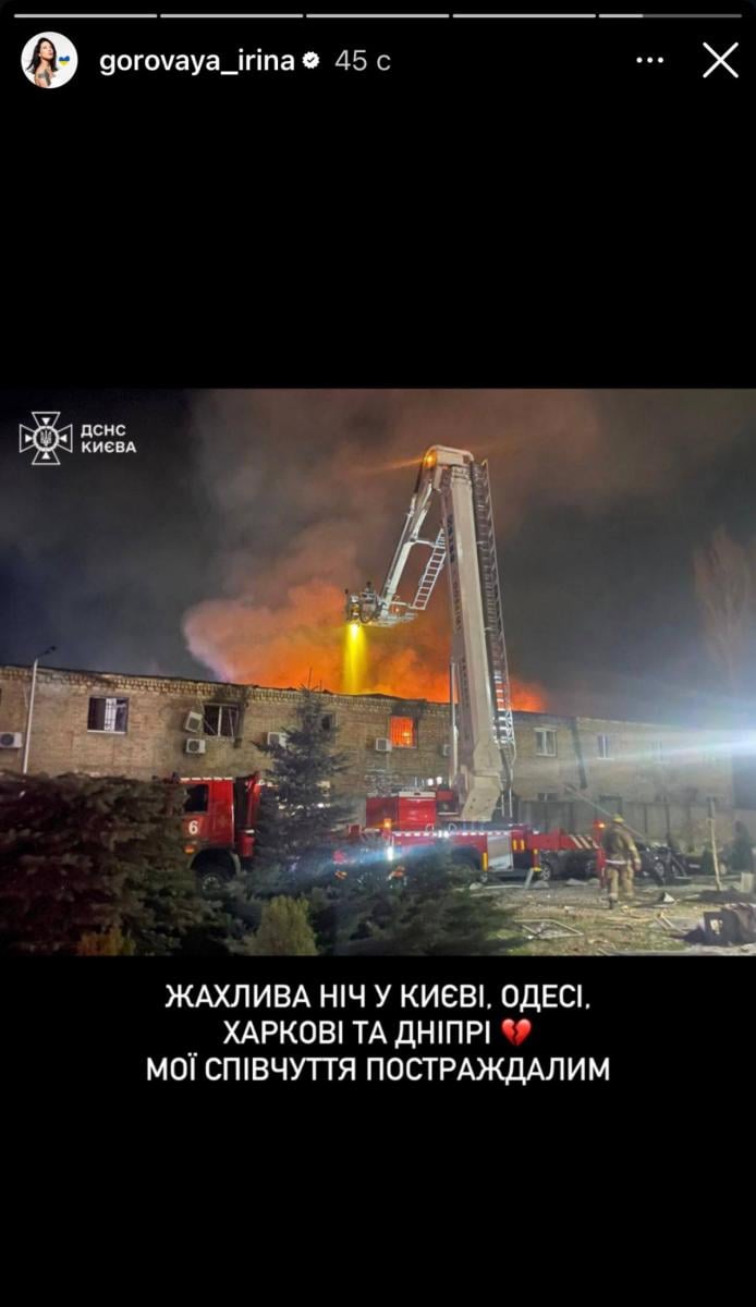 Ірина Горова про російський удар по Україні