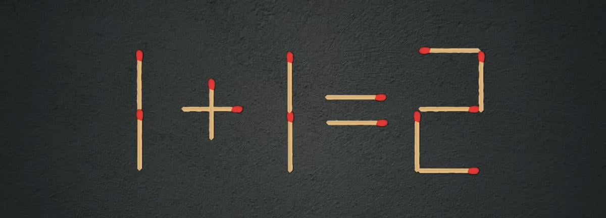 Діти вгадують, а дорослі ламають голову: підступна головоломка з сірниками