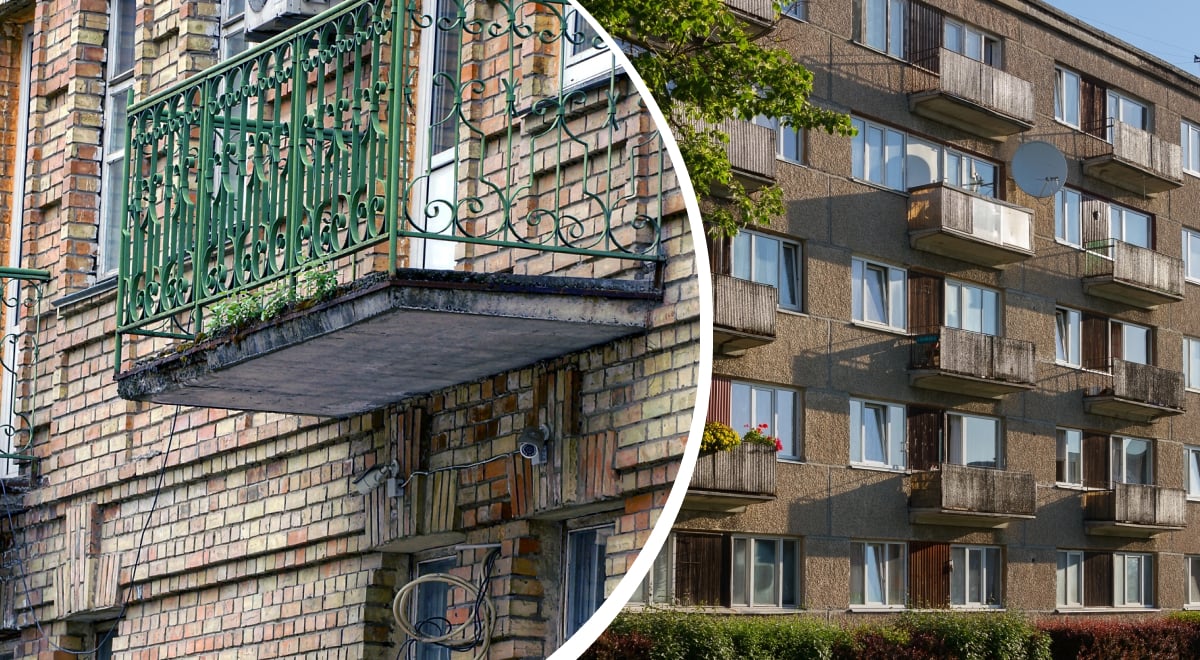Балкони, що лякали мешканців: навіщо в СРСР робили їх під нахилом