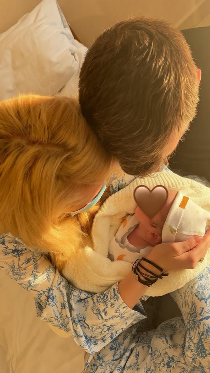 Аліна Гросу із сином