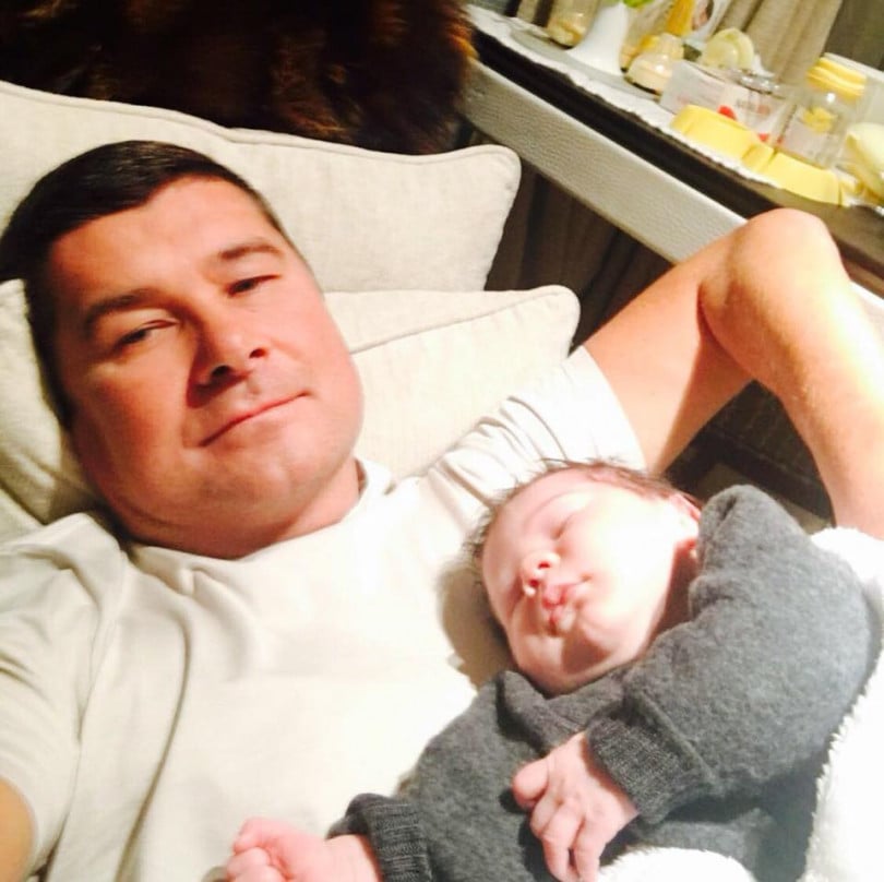 Олександр Онищенко з сином Романом