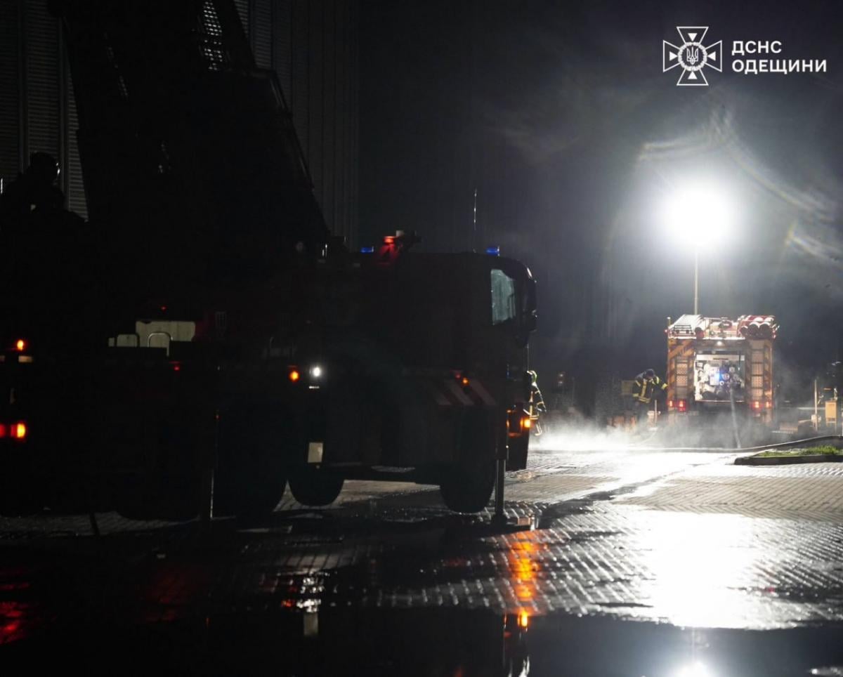 Наслідки удару по Одеській області 18 квітня