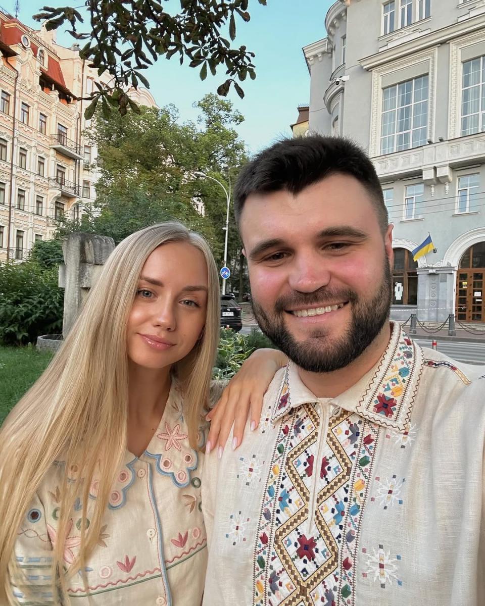 Влад Шевченко з дружиною