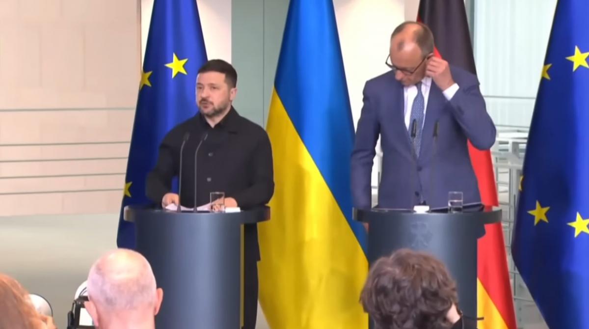 Владимир Зеленский и Фридрих Мерц