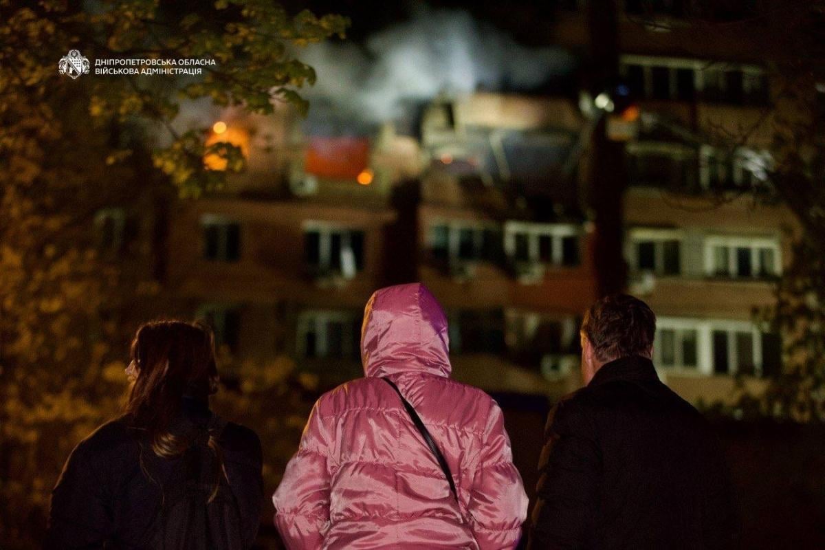 Наслідки атаки на Дніпро в ніч проти 23 квітня 2026