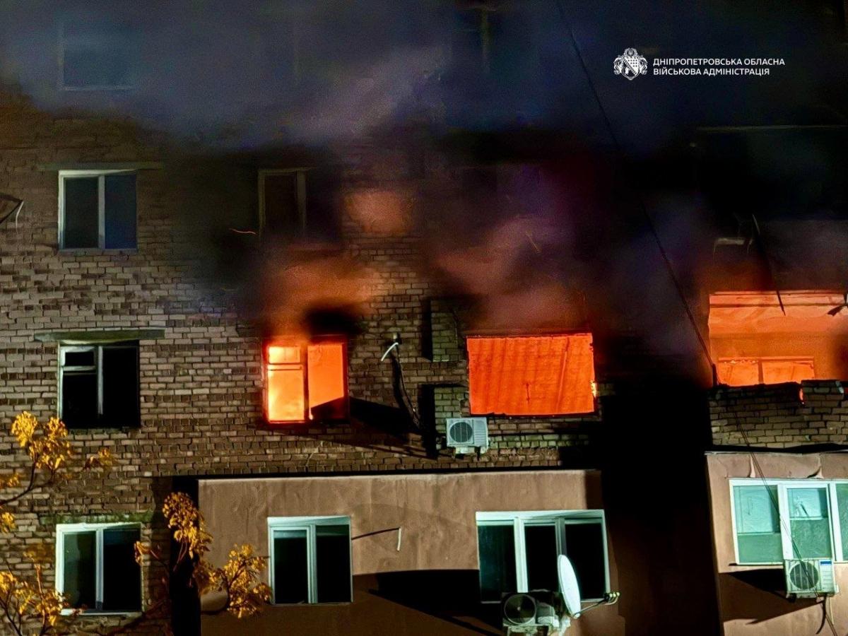 Наслідки атаки на Дніпро в ніч проти 23 квітня 2026