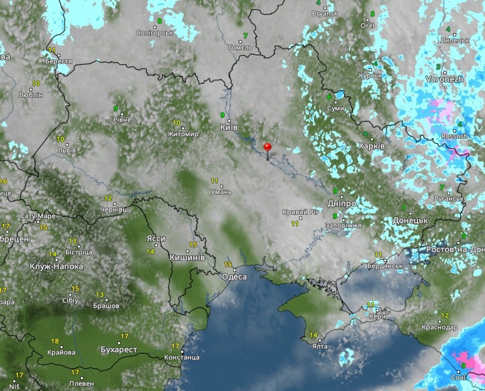 Заморозки та штормовий вітер: синоптики попередили про удар стихії на Черкащині
