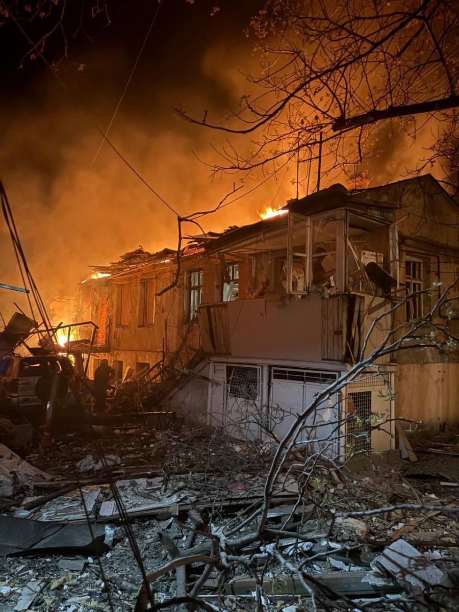 Наслідки атаки на Одесу в ніч на 24 квітня 2026
