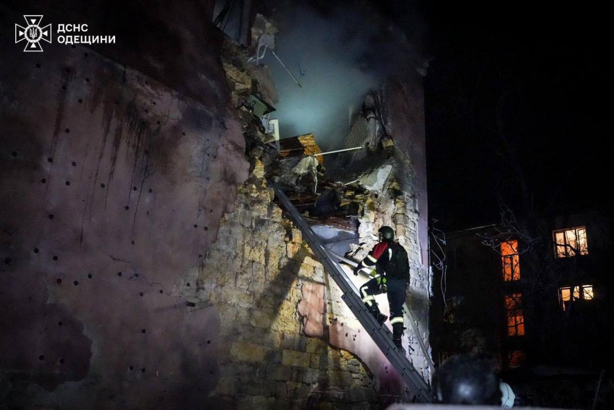 Наслідки атаки на Одесу в ніч на 24 квітня 2026