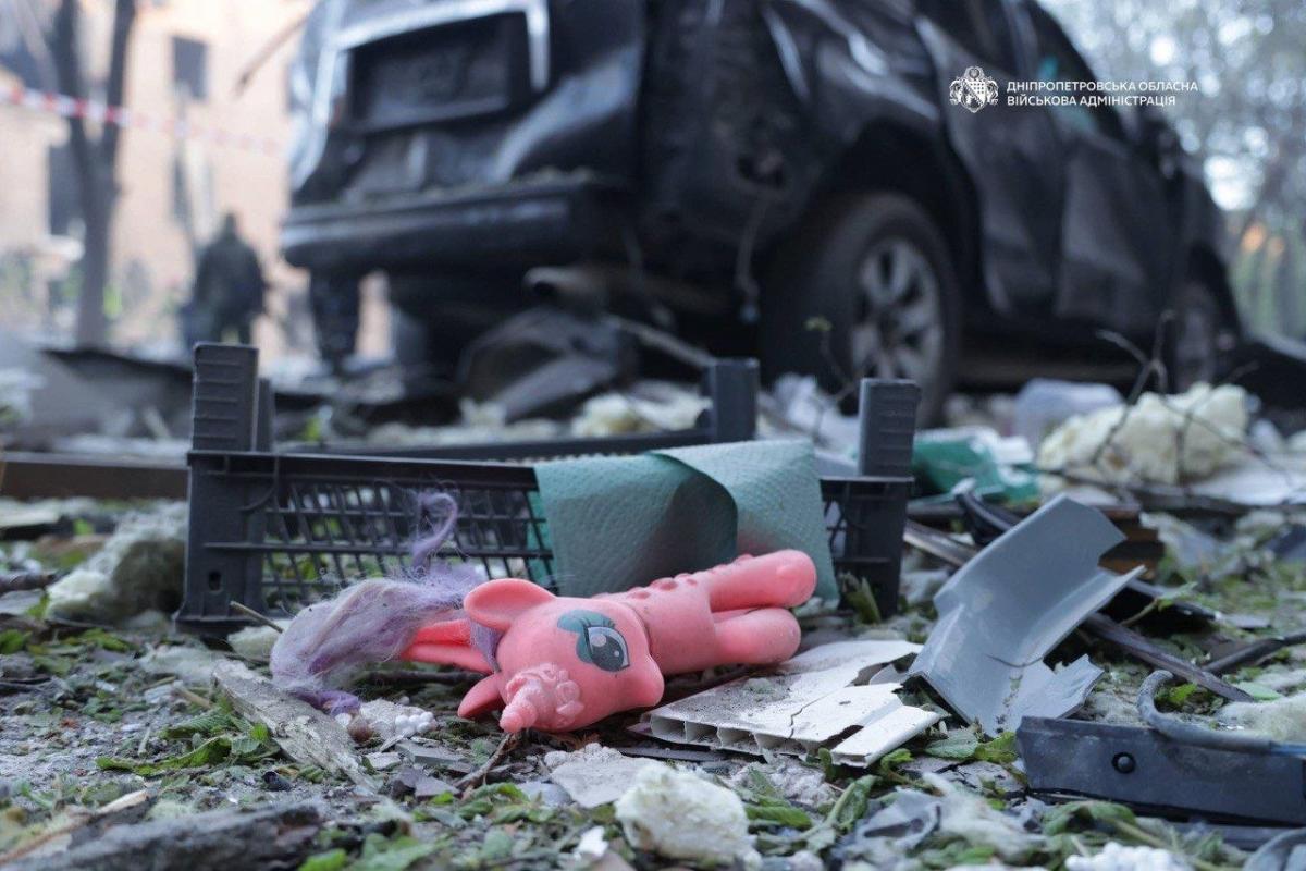 Наслідки масованого удару по Дніпру 25 квітня