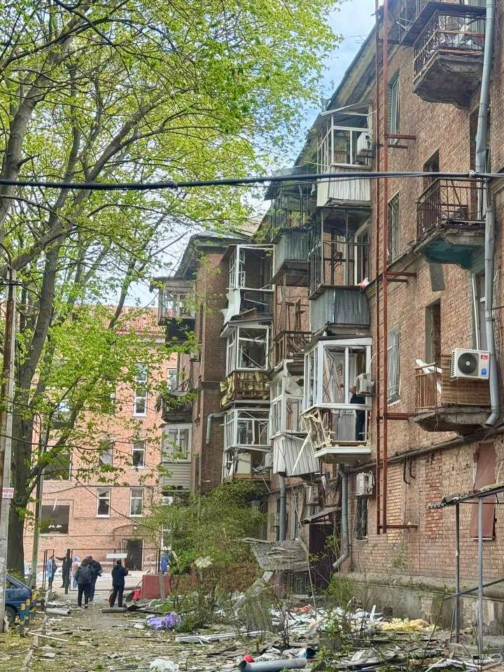 Наслідки масованого удару по Дніпру 25 квітня