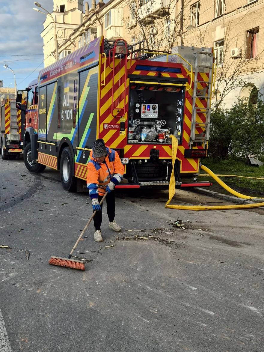 Наслідки масованого удару по Дніпру 25 квітня