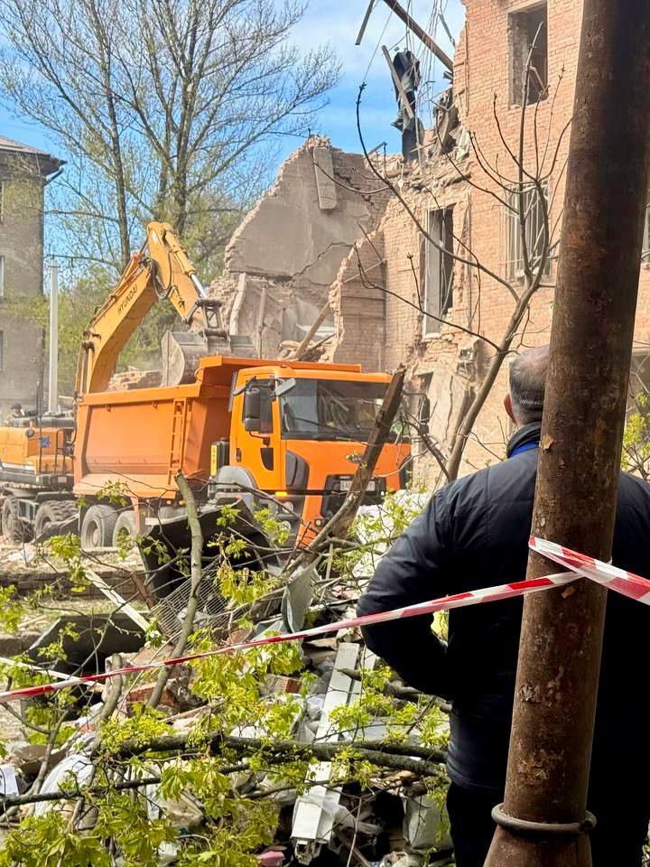 Наслідки масованого удару по Дніпру 25 квітня