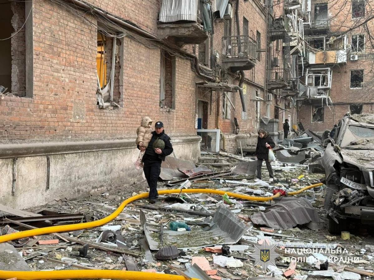 Наслідки масованого удару по Дніпру 25 квітня