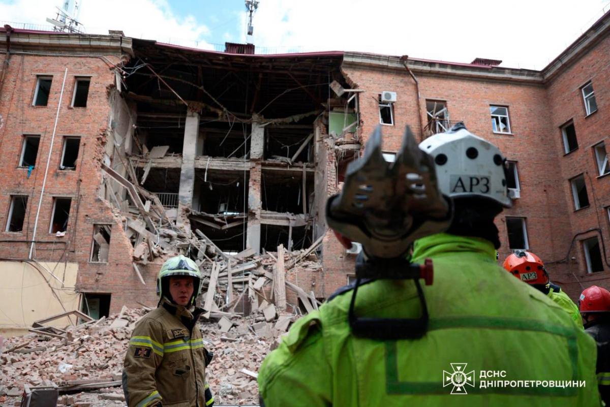 Наслідки масованого удару по Дніпру 25 квітня