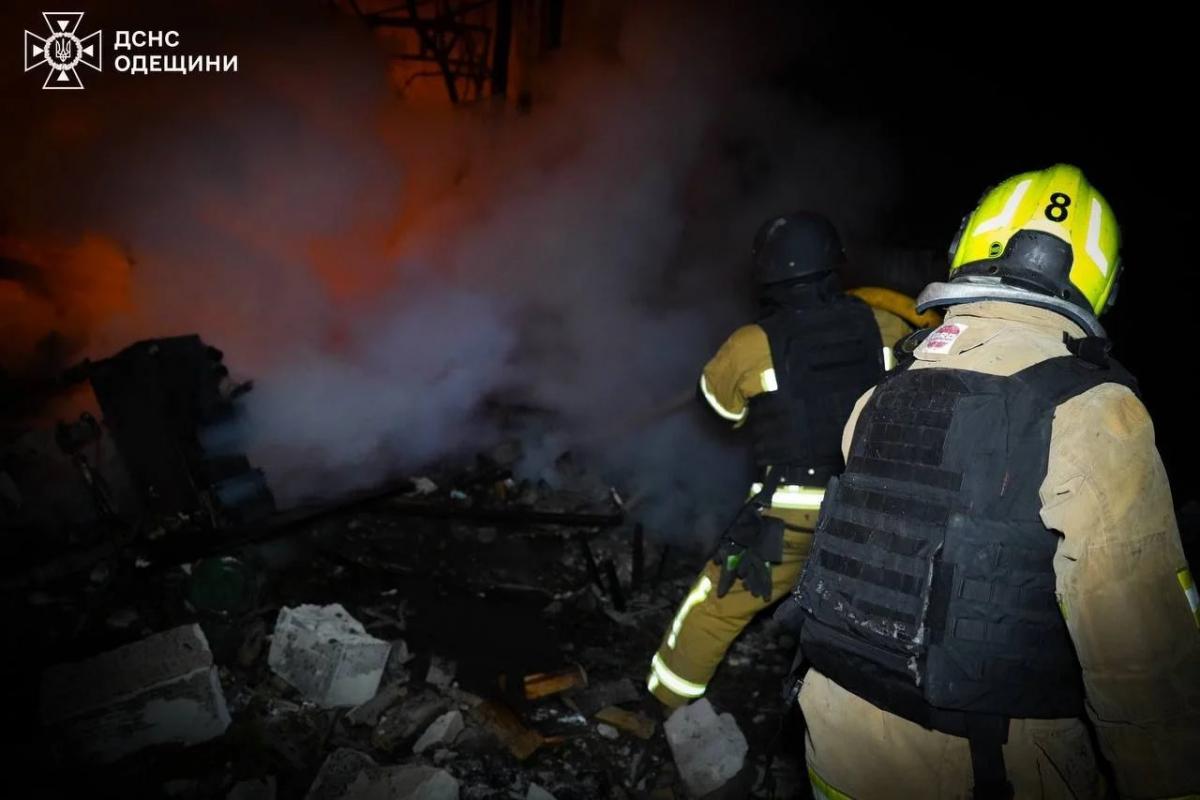 Наслідки удару по Одеській області 26 квітня