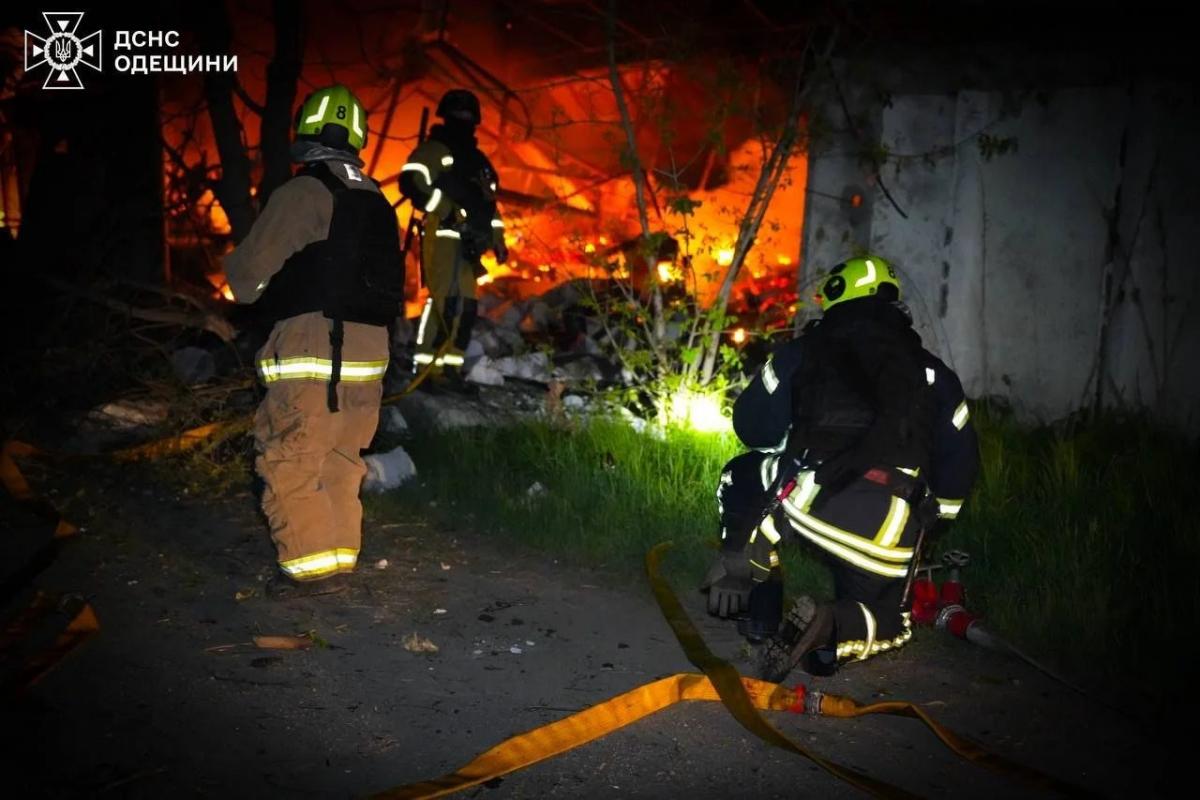 Наслідки удару по Одеській області 26 квітня