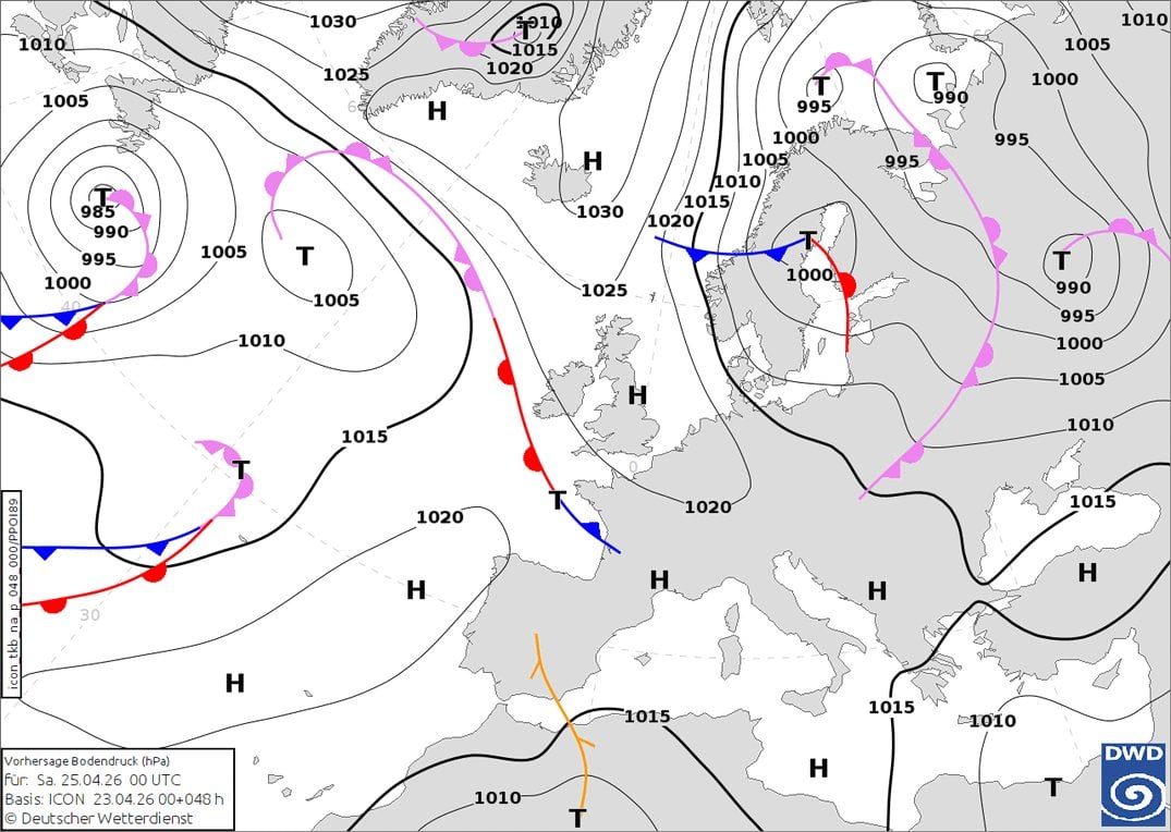 синоптическая карта
