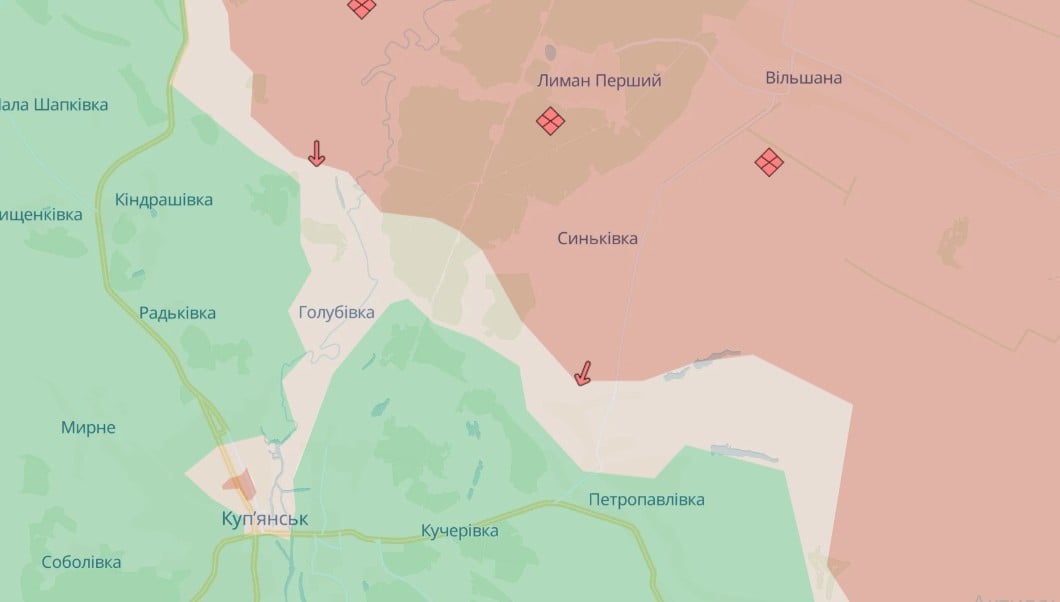 Просування РФ біля Петропавлівки