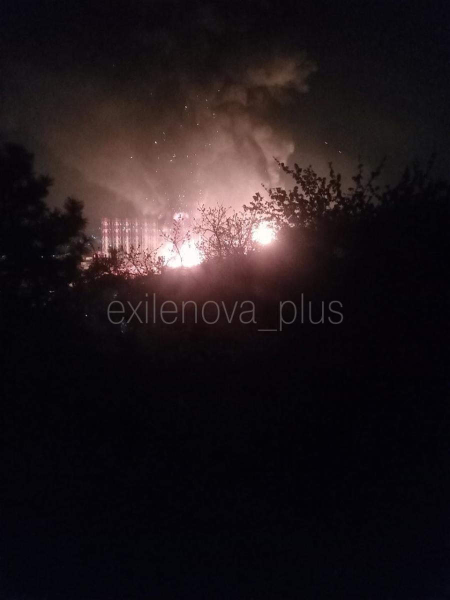 У Туапсе — пожежі 