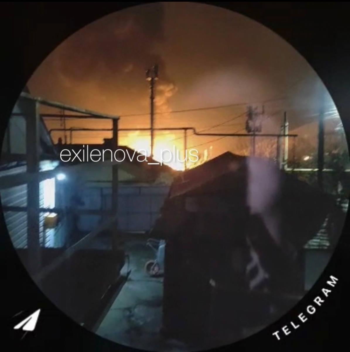 Горить Туапсинський НПЗ