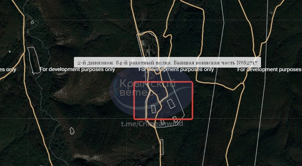 Пожежа на військовій частині у Криму