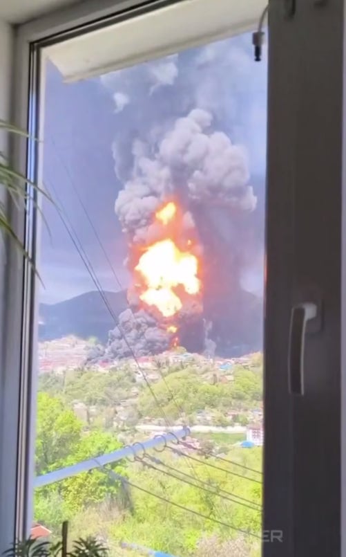 пожар в туапсе