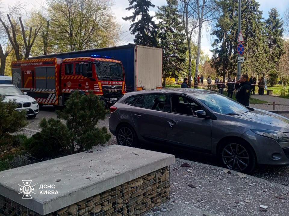 Наслідки атаки РФ на Київ 28 квітня