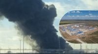 Дрони уразили НПС у Волгоградській області Росії: вирує масштабна пожежа
