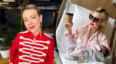 36-річна українська телеведуча показала обличчя новонародженої доньки