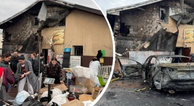 На Київщині російський дрон поцілив у ветклініку - всі тварини загинули