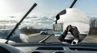 Стане ідеально чистим та без розводів: чим можна легко відмити лобове скло авто зсередини