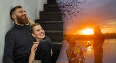 Павло Вишебаба з нареченою Павло Вишебаба з нареченою