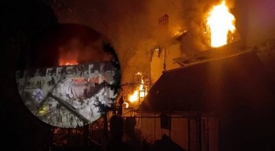 РФ атакувала багатоповерхівку в Одесі: під завалами можуть бути люди